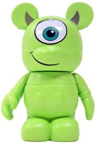 Mike Wazowski  figure by Randy Noble, produced by Disney. Front view.