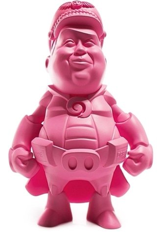 Tanman figure by Coarse, produced by Coarsetoys. Front view.
