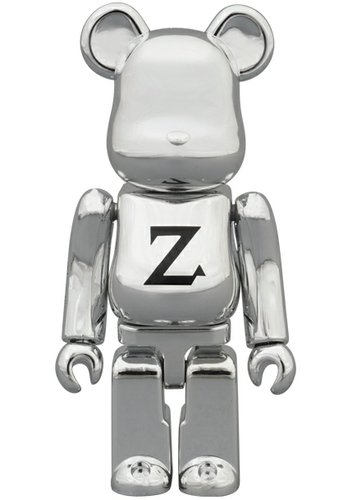 Zikzin Be@rbrick 100% figure, produced by Medicom Toy. Front view.