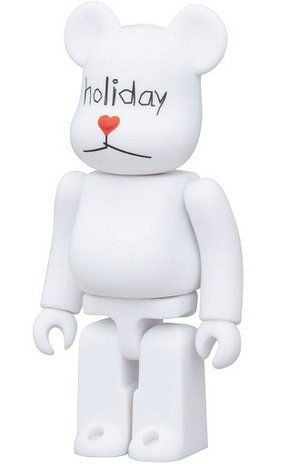 Holiday - Artist Be@rbrick Series 21 figure by Holiday, produced by Medicom Toy. Front view.