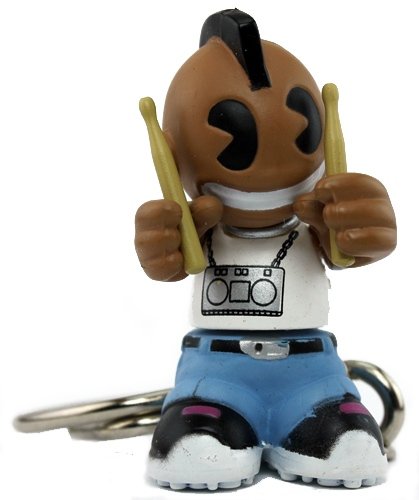 Swizzy figure, produced by Kidrobot. Front view.