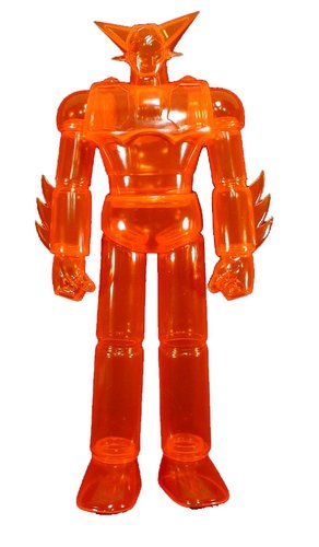 GETTER 1 CLEAR ORANGE figure by Go Nagai, produced by Marmit. Front view.