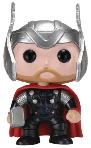 Thor figure by Marvel, produced by Funko. Front view.