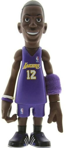 Dwight Howard - Road Jersey figure by Coolrain, produced by Mindstyle. Front view.