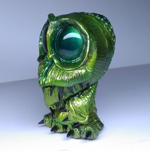 Species: 246 aka “Ben” Grinch Edition figure by Dubose Art, produced by Dubose Art. Front view.
