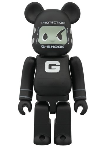 G-Shock Man Be@rbrick 100% figure, produced by Medicom Toy. Front view.