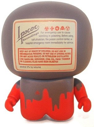 Ipecac Brand Unipo figure by Unklbrand, produced by Unklbrand. Front view.
