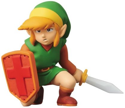 Link - UDF No.177 figure by Nintendo, produced by Medicom Toy. Front view.