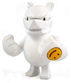 Knuckle Bear Capsule chase #3 figure by Touma, produced by Wonderwall. Front view.