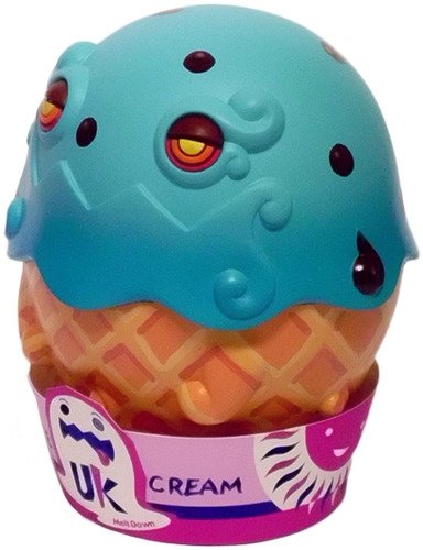 Umikozo - Chocolate Mint Ice Cream figure by Juki. Front view.