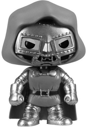 Dr. Doom - SDCC 2013 figure by Marvel, produced by Funko. Front view.
