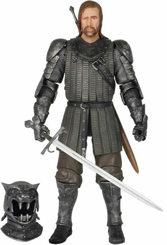 Game of Thrones Legacy Collection - The Hound figure, produced by Funko. Front view.
