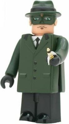 Green Hornet figure, produced by Medicom Toy. Front view.