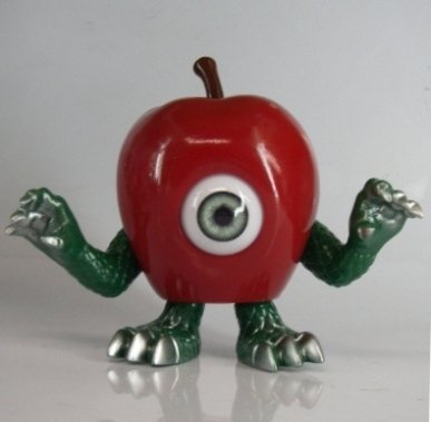 Adam - Red figure by Rumble Monsters, produced by Rumble Monsters. Front view.