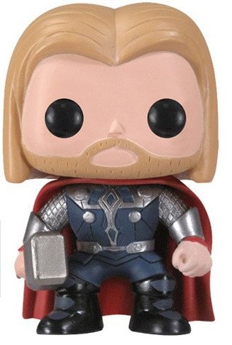 POP! The Avengers - Thor figure by Marvel, produced by Funko. Front view.