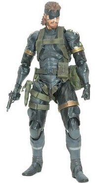 Big Boss (Sneaking Suit) figure, produced by Square Enix Products. Front view.