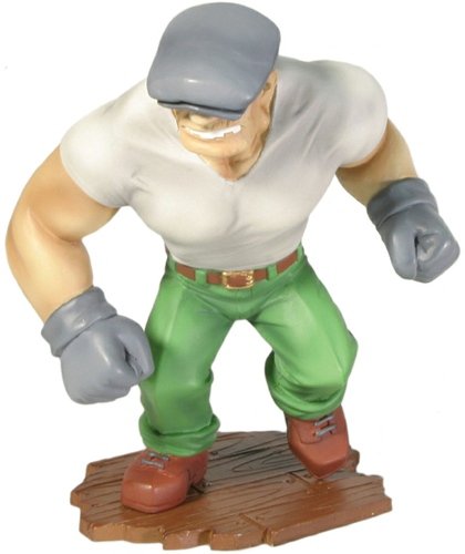 The Goon figure by Eric Powell, produced by Dark Horse. Front view.