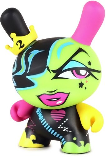 Toofly Dunny figure by Toofly, produced by Kidrobot. Front view.