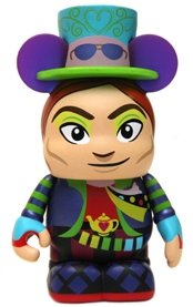 The Mad Hatter figure, produced by Disney. Front view.