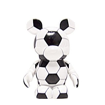 Soccer Ball figure by Randy Noble, produced by Disney. Front view.