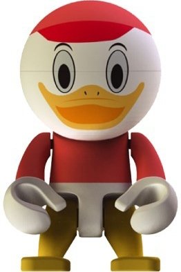 Disney Trexi Blind Box Series 1 - Dewey Duck figure by Disney, produced by Play Imaginative. Front view.