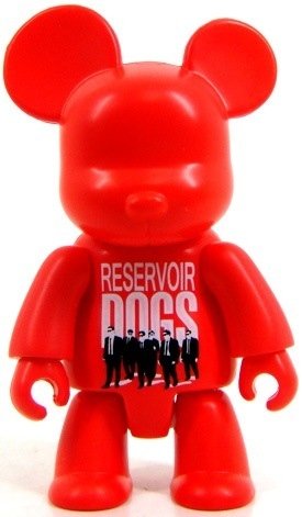 Reservoir Dogs Qee - Red  figure by Toy2R, produced by Toy2R. Front view.