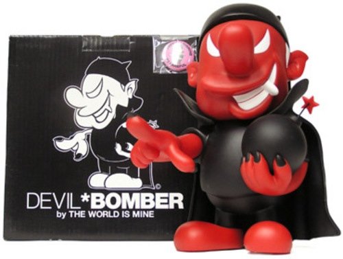 Devil Bomber figure by Twim, produced by Twim. Front view.