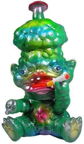 Zubora the Lazy Slob Monster figure by Elegab, produced by Elegab. Front view.