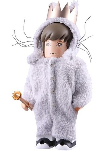 Max Kubrick 400% figure by Maurice Sendak, produced by Medicom Toy. Front view.