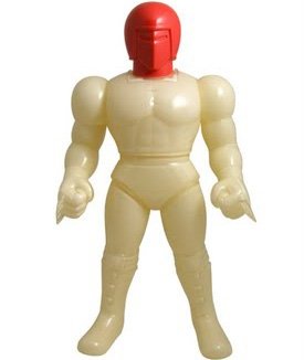 Warsman - Mayonnaise Bottle ver., WF Exclusive figure by Arino, produced by Five Star Toy. Front view.