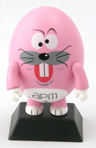 Easter Surprise figure by Frank Kozik, produced by Toy2R. Front view.