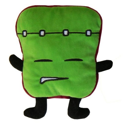 Frankentoast  figure by Dan Goodsell, produced by The Imaginary World. Front view.