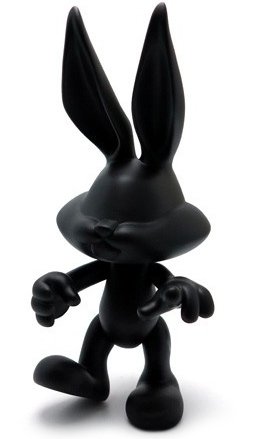Bugs Bunny - Black figure by Artoyz Originals, produced by Artoyz Originals. Front view.
