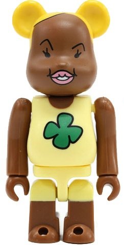 Tamago-chan (Ganguro ver.) - Secret Cute Be@rbrick Series 14 figure by Lily Franky, produced by Medicom Toy. Front view.