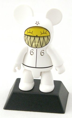 Little James White figure by Dalek, produced by Toy2R. Front view.