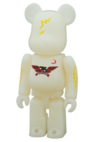 whiz 10th Anniversary Be@rbrick 100% figure, produced by Medicom Toy. Front view.