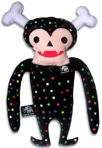 Spotty Bone Boy figure by Cupco, produced by Cupco. Front view.