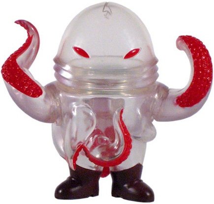 Squirm - Blood Rage figure by Brian Flynn, produced by Super7. Front view.