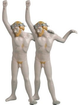 Christ Unlimited figure, produced by Medicom Toy. Front view.