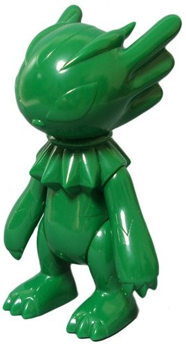 Yoorin - Unpainted Green figure by P.P.Pudding (Gen Kitajima), produced by P.P.Pudding. Front view.