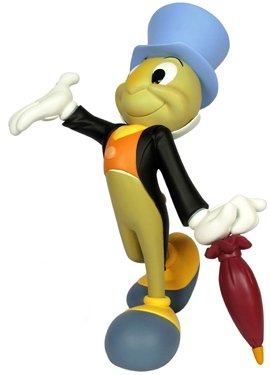 Jiminy Cricket - ATC Figure figure by Disney, produced by Mindstyle. Front view.