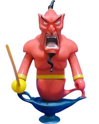 Evil Genie Jafar (Aladdin) figure by Disney, produced by Medicom Toy. Front view.