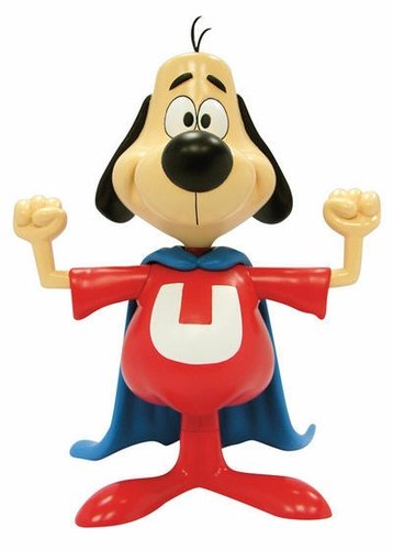 Underdog figure, produced by Dark Horse. Front view.