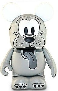 Pluto figure by Eric Caszatt, produced by Disney. Front view.