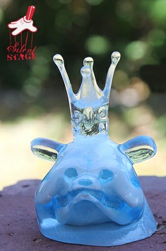 Panda King Glacier Chopper Bonehead Chase figure by Angry Woebots, produced by Angry Woebots X Silent Stage. Front view.