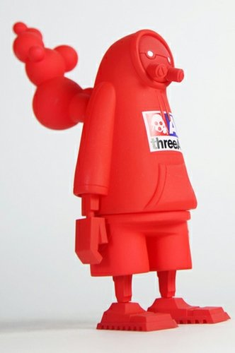 Action Portable Devil Bamba figure, produced by Threea. Front view.