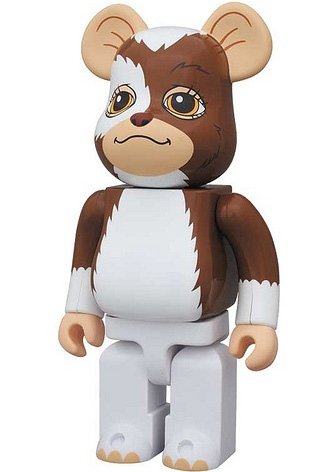 Gizmo Gremlins Be@rbrick 400% figure, produced by Medicom Toy. Front view.