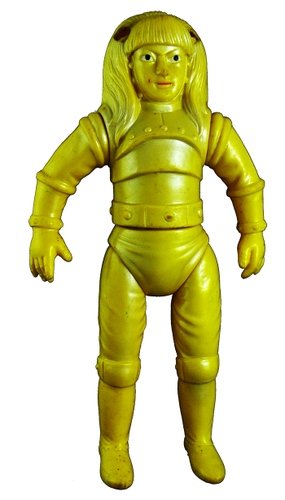 Goldar, Space Giants (Ambassador Magma) figure, produced by Bullmark. Front view.