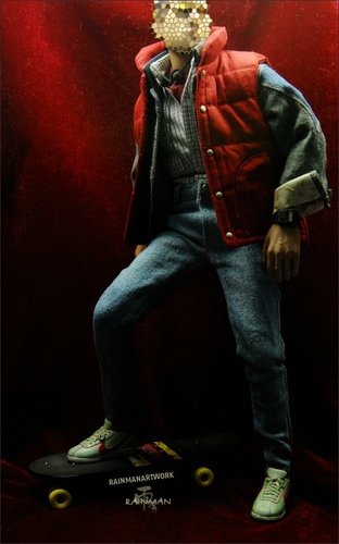Marty figure by Rainman, produced by Rainman. Front view.