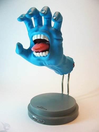 Screaming Hand figure by Jim Phillips, produced by Made By